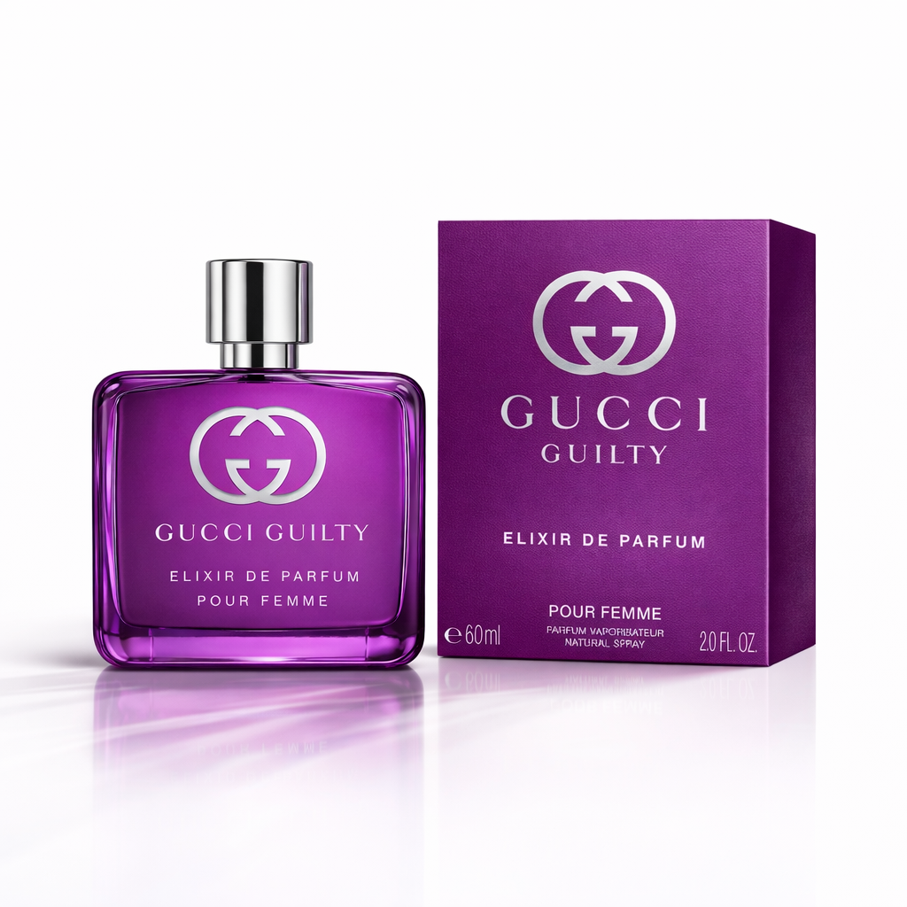 GUCCI GUILTY ELIXIR DE PARFUM POUR FEMME 60ML FOR WOMEN