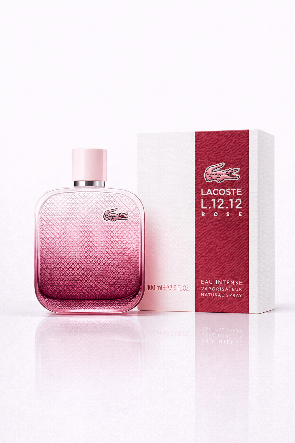 LACOSTE L.12.12 ROSE EAU INTENSE EDT 100ML FOR WOMEN