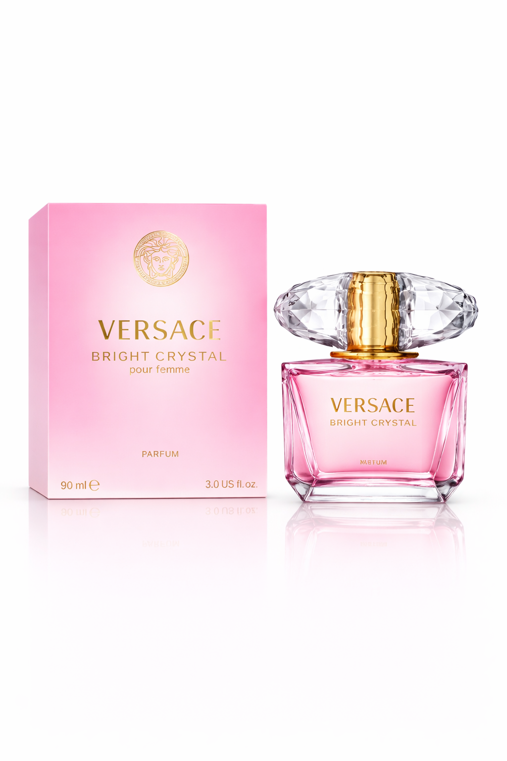 VERSACE BRIGHT CRYSTAL PARFUM 90ML FOR WOMEN